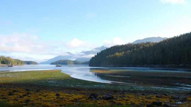 Barnard Harbour BC, site of proposed Northern Gateway pipeline