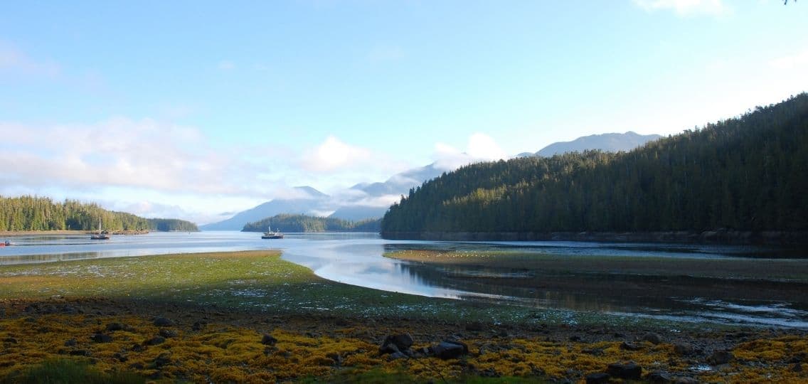 Barnard Harbour BC, site of proposed Northern Gateway pipeline