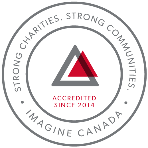 Accredited by Imagine Canada Standards