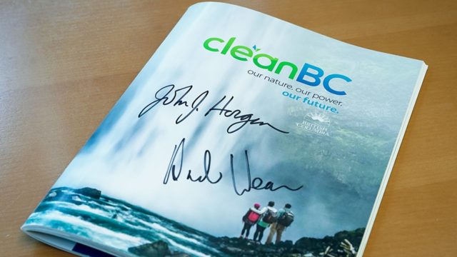 The government of British Columbia's CleanBC climate plan