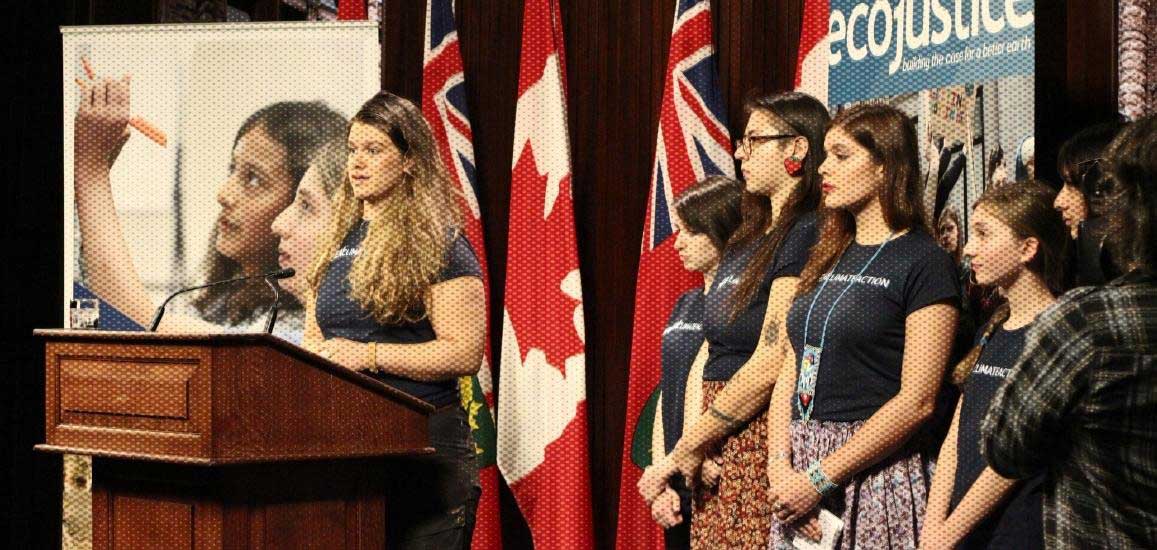 Young Ontarians launch climate case