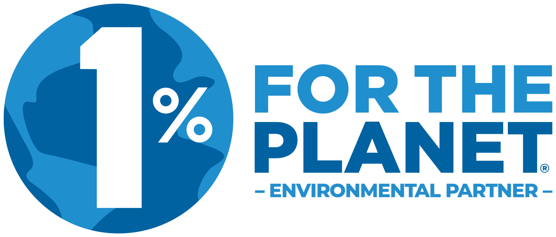 1 percent for the planet environmental partner logo